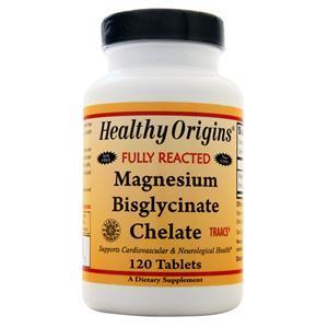 Healthy Origins Magnesium Bisglycinate Chelate 120 tabs