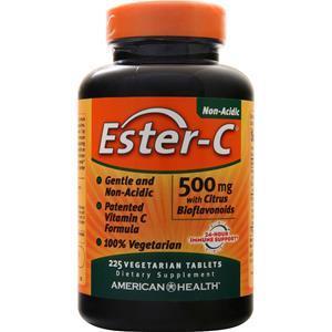American Health Ester-C with Citrus Bioflavonoids (500mg) 225 tabs