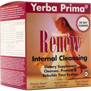 Yerba Prima Women's Renew Internal Cleansing 300 caps