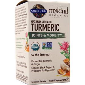 Garden Of Life My Kind Organics - Turmeric Maximum Strength 30 tabs