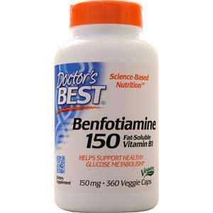 Doctor's Best Benfotiamine 150 360 vcaps