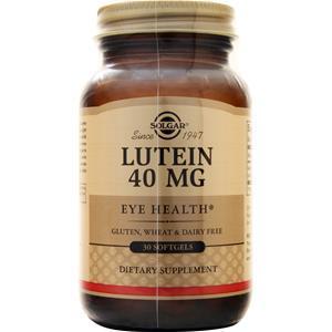 Solgar Lutein (40mg)  30 sgels