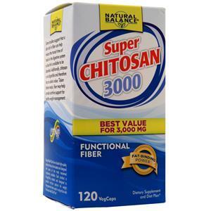 Natural Balance Super Chitosan 3000 120 vcaps