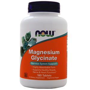 Now Magnesium Glycinate 180 tabs