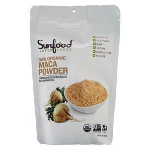 Sunfood Raw Organic Maca Powder 8 oz