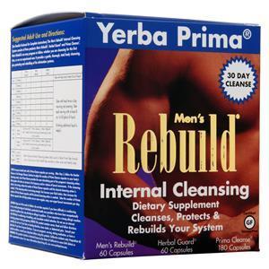 Yerba Prima Men's Rebuild Internal Cleansing 300 caps