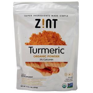 Zint Turmeric - Organic Powder 16 oz