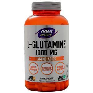 Now L-Glutamine (1000mg) 240 caps