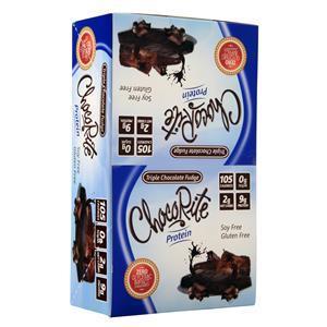 HealthSmart Foods Choco Rite Protein Bar (34g) Triple Chocolate Fudge 16 bars