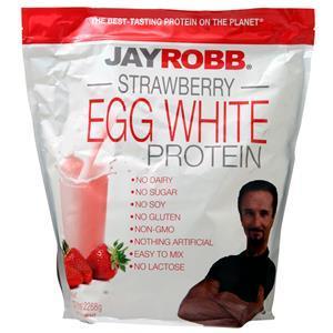 Jay Robb Egg White Protein Strawberry 80 oz