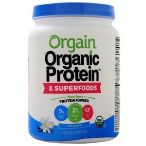 Orgain Organic Protein & Superfoods Vanilla Bean 1.12 lbs