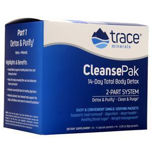 Trace Minerals Research Cleanse Pak - 14 Day Total Body Detox 1 kit