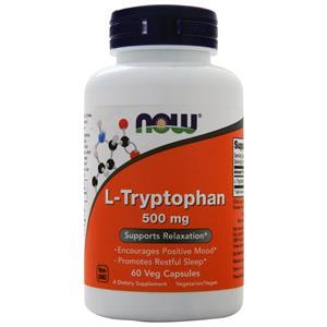 Now L-Tryptophan (500mg) 60 vcaps