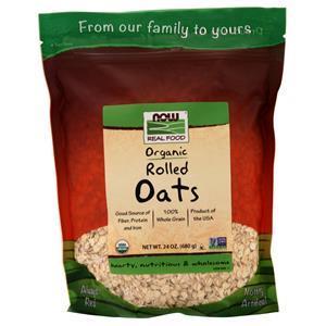 Now Organic Rolled Oats 24 oz