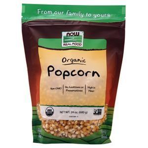 Now Certified Organic Popcorn 24 oz