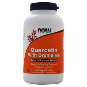 Now Quercetin with Bromelain 240 vcaps