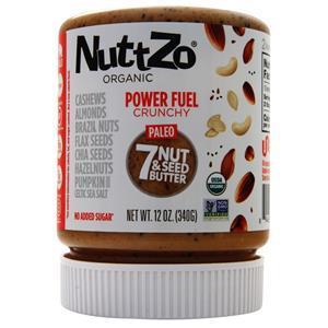 NuttZo Organic 7 Nut & Seed Butter - Power Fuel Crunchy 12 oz