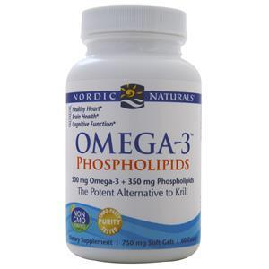 Nordic Naturals Omega-3 Phospholipids 60 sgels