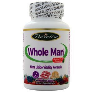 Paradise Herbs Whole Man - Men's Libido Vitality Formula 60 vcaps