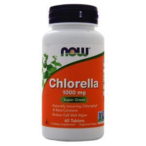Now Chlorella (1000mg) 60 tabs