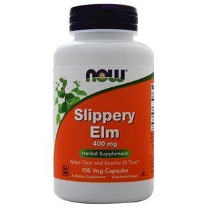 Now Slippery Elm (400mg) 100 vcaps
