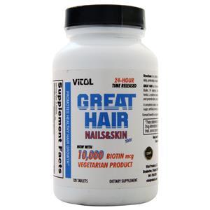 Vitol Great Hair - Nails & Skin Too! 120 tabs