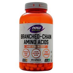 Now Branched Chain Amino Acids 240 caps