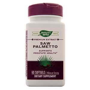 Nature's Way Saw Palmetto - Standardized Extract 60 sgels