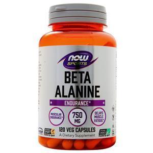 Now Beta-Alanine (750mg) 120 caps