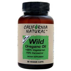 California Natural Wild Oregano Oil 90 vcaps