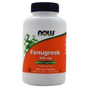 Now Fenugreek (500mg) 250 vcaps