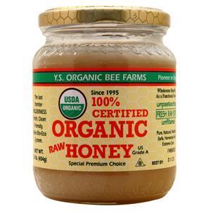 Y.S. Eco Bee Farms 100% Certified Organic Raw Honey 16 oz