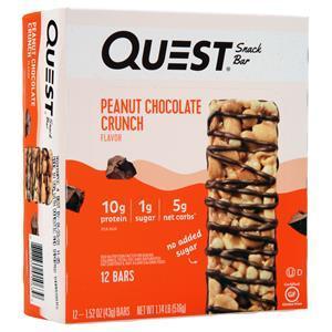 Quest Nutrition Quest Snack Bar Peanut Chocolate Crunch 12 bars