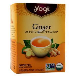 Yogi Ginger Tea Caffeine Free 16 pckts