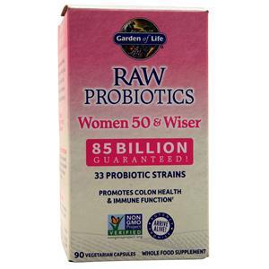 Garden Of Life Raw Probiotics - Women 50 & Wiser 90 vcaps