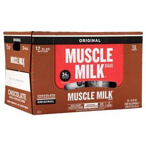 Cytosport Muscle Milk RTD Chocolate (17 fl. oz.) 12 bttls