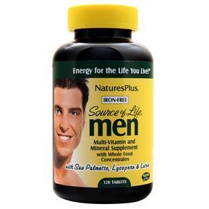 Nature's Plus Source of Life Men 120 tabs