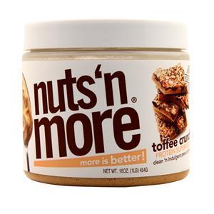 Nuts 'N More Toffee Crunch - High Protein Peanut Butter 1 lbs