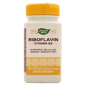 Nature's Way Riboflavin - Vitamin B2 100 caps