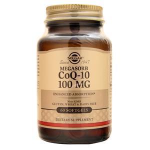 Solgar Megasorb CoQ-10 (100mg)  60 sgels