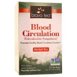Bravo Tea Blood Circulation Herbal Tea 20 pckts
