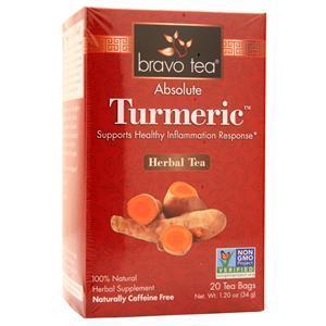 Bravo Tea Absolute Turmeric Herbal Tea 20 pckts