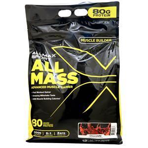 Allmax Nutrition AllMass - Advanced Muscle Gainer Chocolate 12 lbs