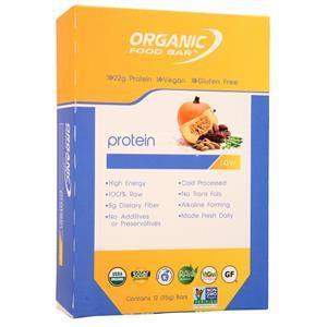 Organic Food Bar Raw Protein Bar 12 bars
