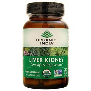 Organic India Liver Kidney - Certified Organic 90 vcaps