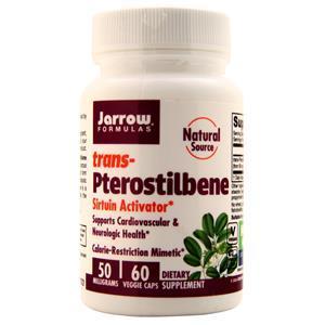 Jarrow Trans-Pterostilbene (Dimethylresveratrol) 60 vcaps