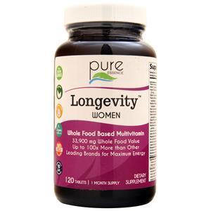 Pure Essence Longevity Women 120 tabs