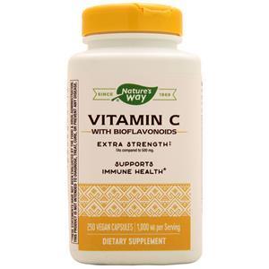 Nature's Way Vitamin C-1000 with Bioflavonoids 250 vcaps