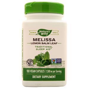 Nature's Way Melissa Lemon Balm Leaf 100 vcaps
