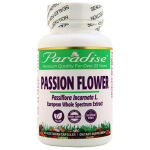Paradise Herbs European Passion Flower 60 vcaps